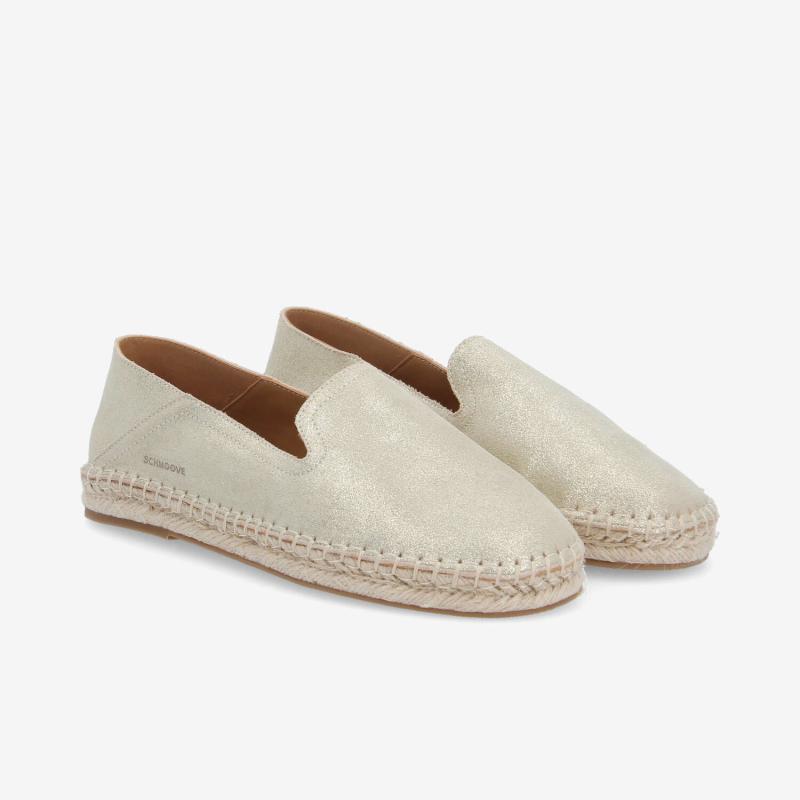 MIELI ESPADRILLE W - CRYSTAL - GOLD
